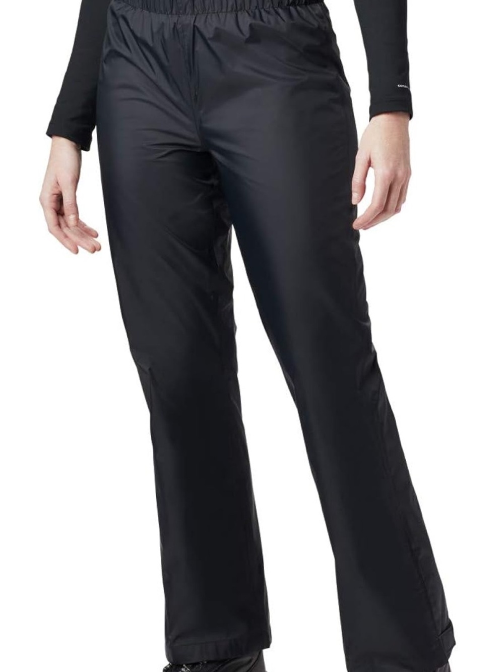 Columbia Black Women's Water-Resistant storm pants, sz s